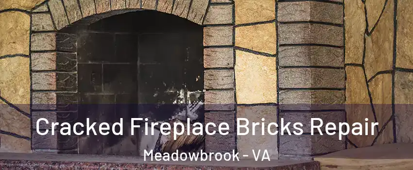  Cracked Fireplace Bricks Repair Meadowbrook - VA