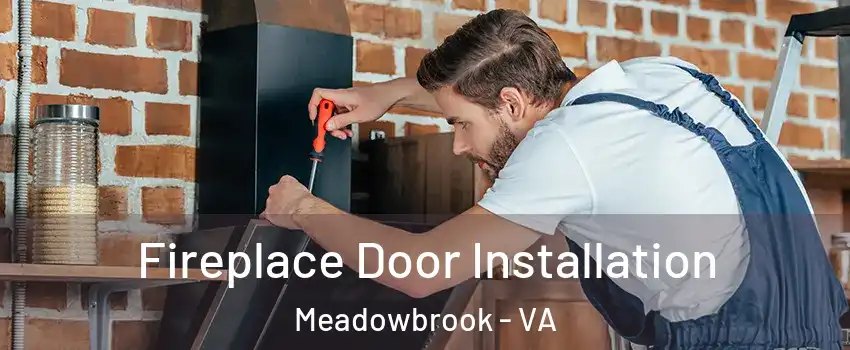  Fireplace Door Installation Meadowbrook - VA