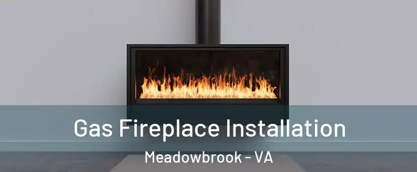  Gas Fireplace Installation Meadowbrook - VA