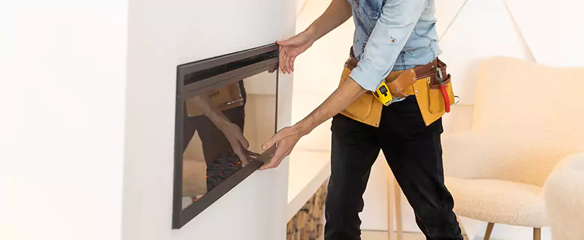 Metal Fireplace Installation in Meadowbrook, Virginia