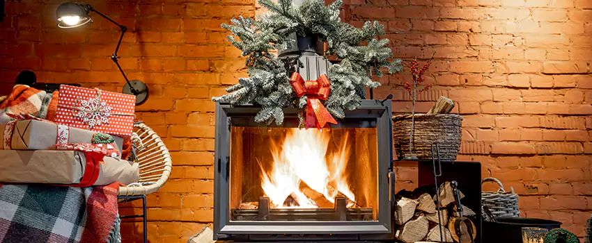 Travis Industries Linear Gas Fireplace Installation in Meadowbrook, Virginia