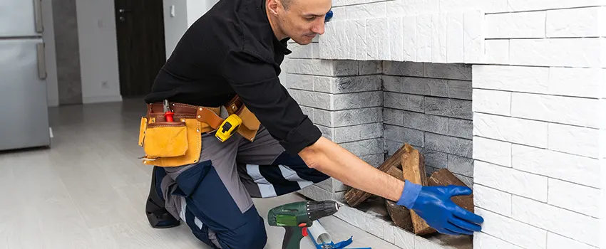 Fireplace Damaged Damper Frame Repair Services in Meadowbrook, Virginia