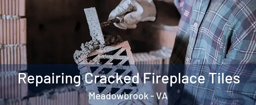  Repairing Cracked Fireplace Tiles Meadowbrook - VA